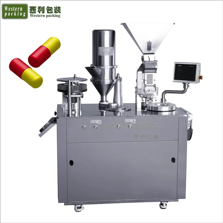 Porkapszula töltőgép