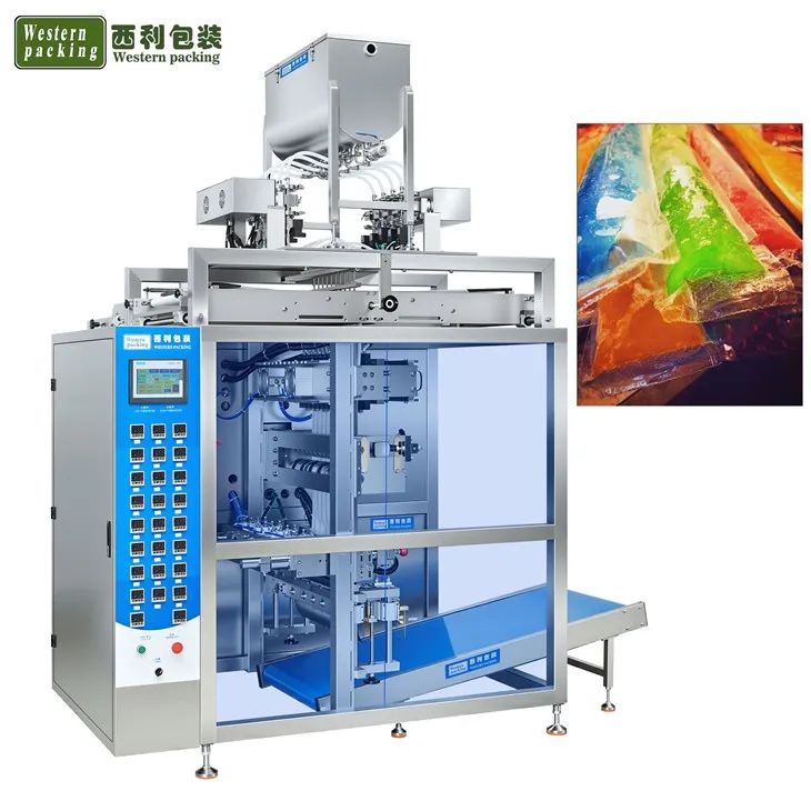 Többsávos Jelly Stick csomagológép